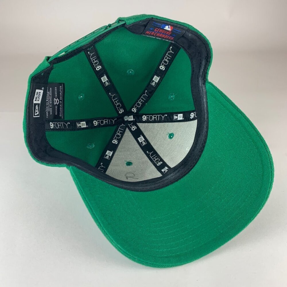 Pittsburgh Pirates MLB Green New Era 9Forty Snapback Adjustable Hat - Picture 4 of 6